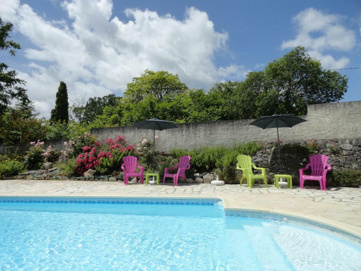 Maison de vacances Le Mas des papillons Fargues  Exterior foto